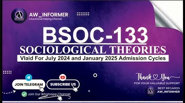 BSOC 133 SOLVED ASSIGNMENT 24-25 | BSOC 133 SOLVED ASSIGNMENT IN ENGLISH 24-25 | FREE SOLVED ASSIG😮😦