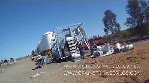 How to install one elevator for silo system?