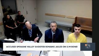 Accused Spokane Valley murderer remains jailed on $1 million bond