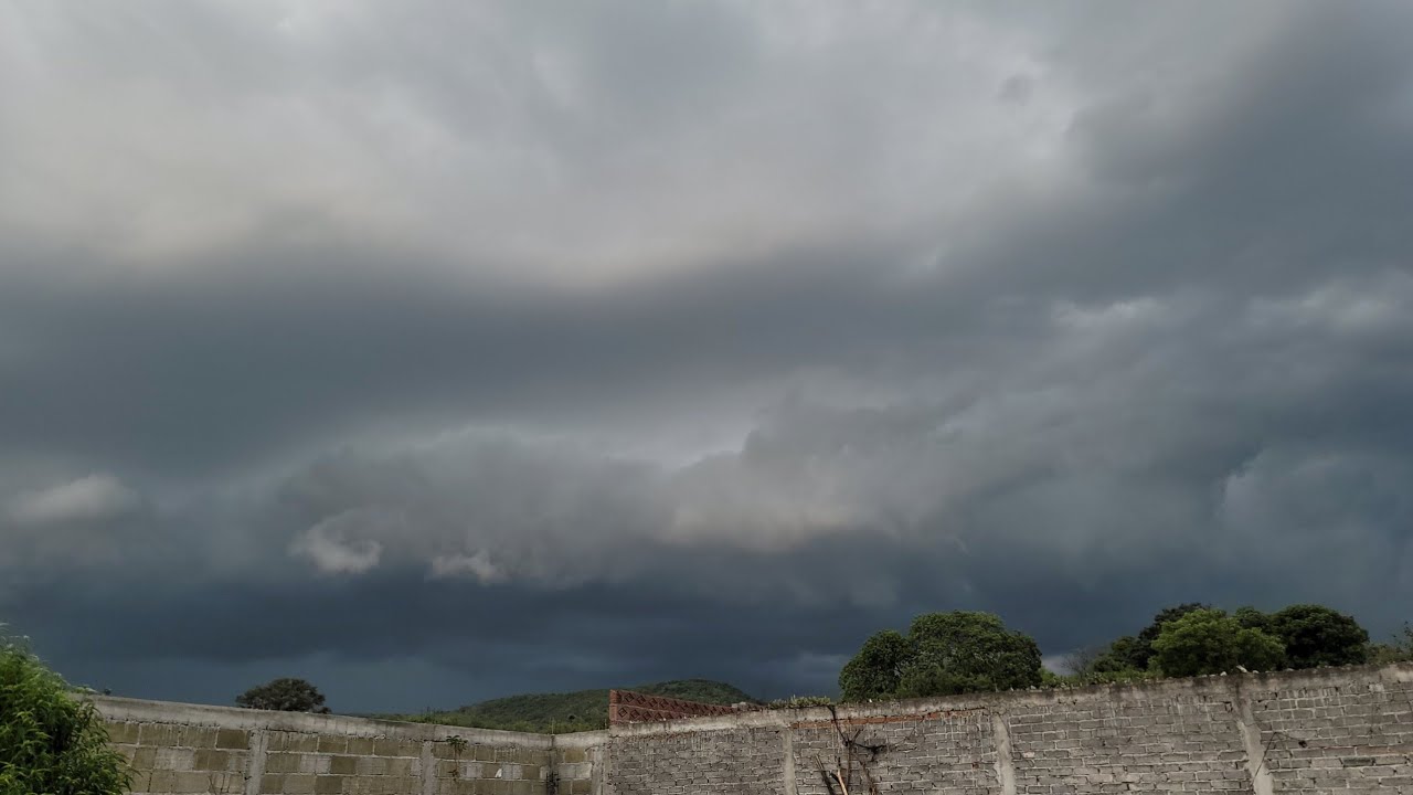 Thunderstorm in Michoacán México June 26, 2022