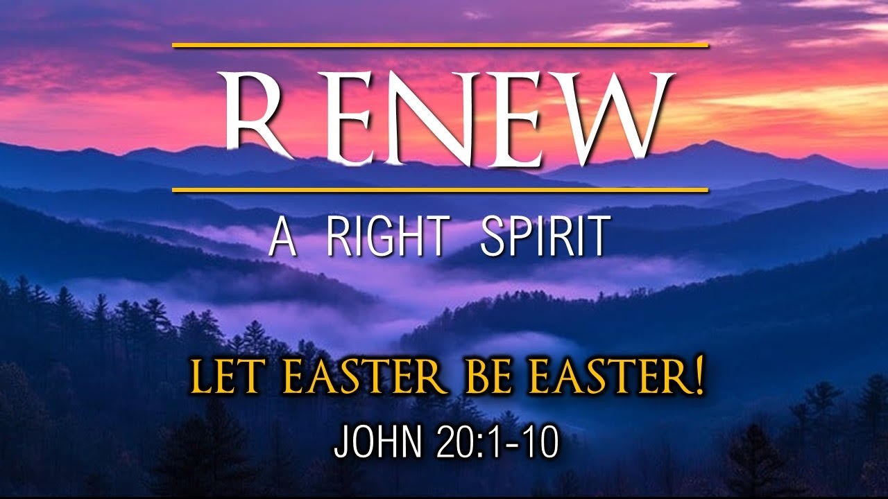 Sermon based on John 20: 1-10