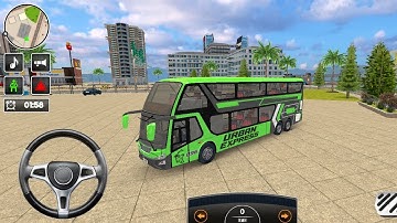 euro coach bus simulator 😱🚌 || new coach bus simulator part-3 Android gameplay 