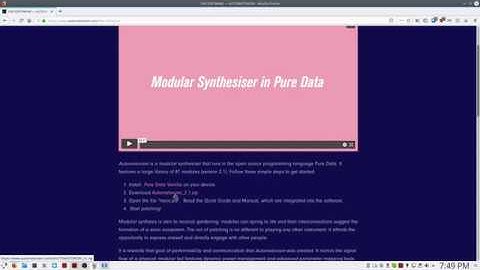 [Automatonism] - Getting Setup