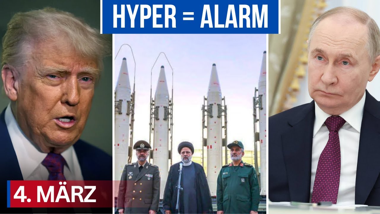 IRAN-SCHOCK: NEUE HYPERSCHALLRAKETE – USA BITTEN RUSSLAND UM HILFE? EUROPAS RISIKO!