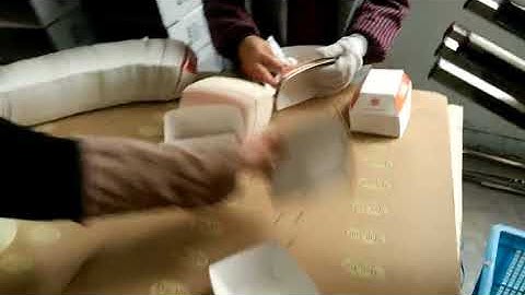 Paper Tray Burger Box Making Machine Máquinas de Envasado de Comida Rápida Cajas de Papel