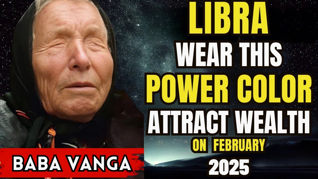libra Wear This POWER COLOR 💰 and Attract Lots of MONEY 💰 in 2025!