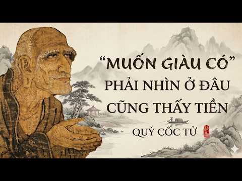 Quỷ Cốc Tử: Muốn Giàu Có, Phải Nhìn Ở Đâu Cũng Thấy Tiền | Thuật Nhìn Người