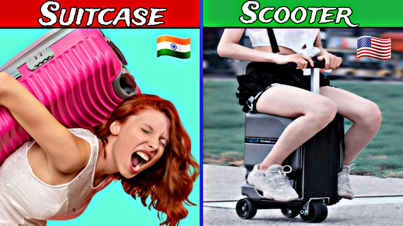 Top 10 Coolest Gadgets 🔥 Smart Riding Automatic Suitcase Scooter 😍