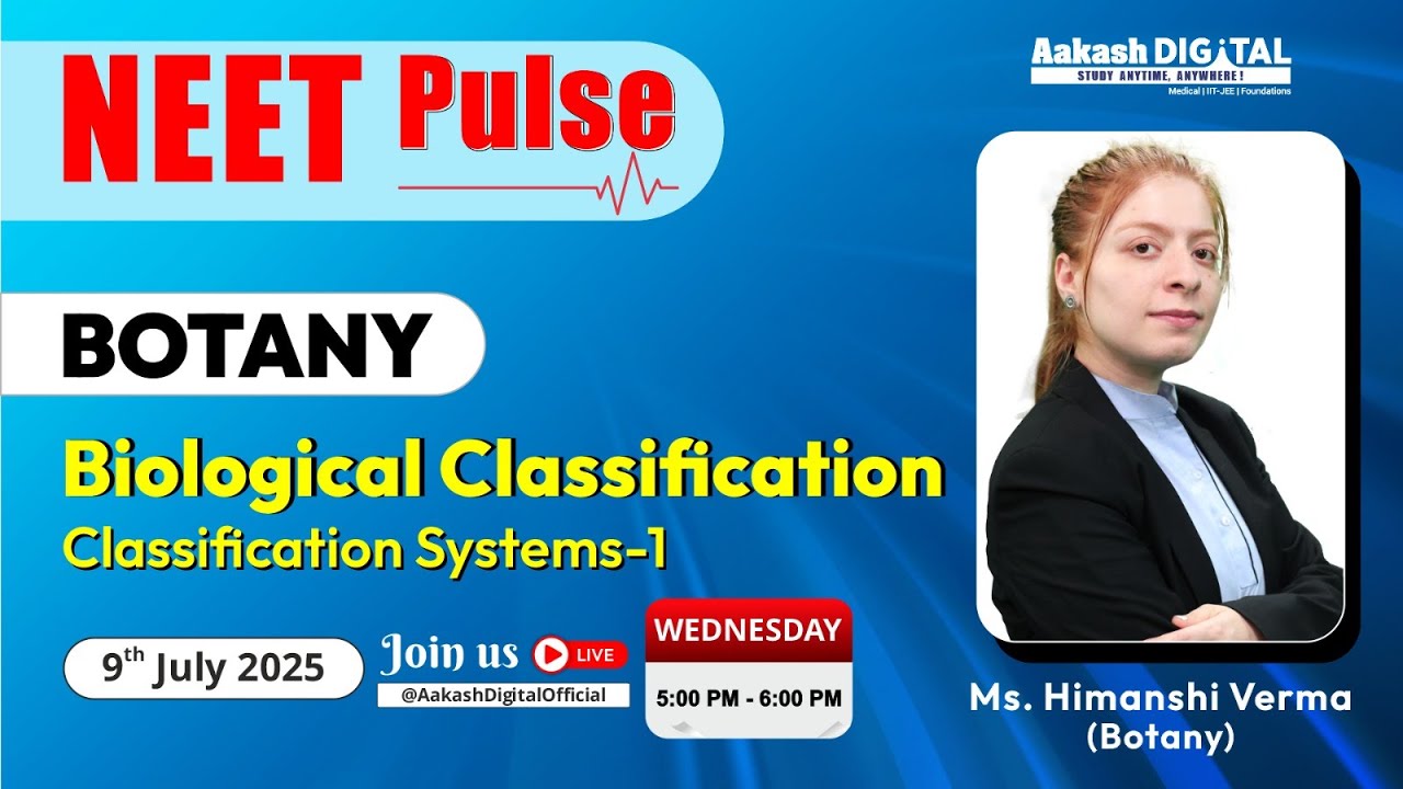NEET Pulse | Biological Classification (Part 1) | Classification Systems | Botany