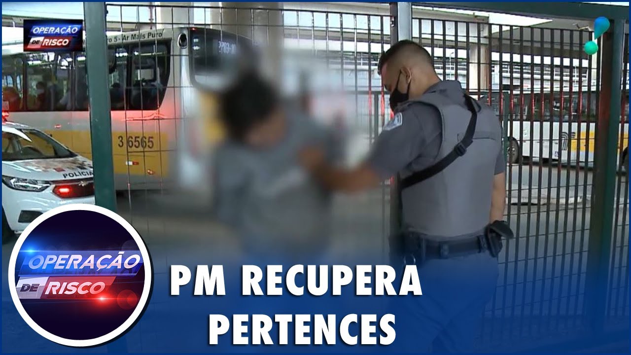 Dupla armada invade terminal de ônibus em Itaquera
