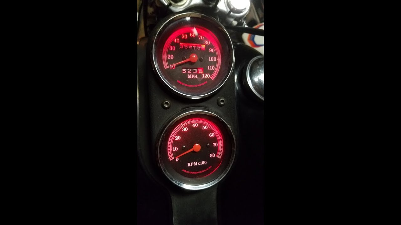 TIP How to stop the speedometer on your harley FXR from shaking. YouTube