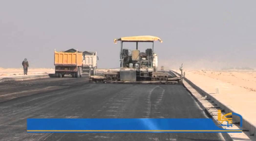 مشروع أنشاء طريق القوسي في النجف الاشرف