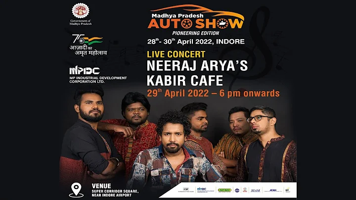 LIVE CONCERT of Neeraj Arya's Kabir Cafe on 29 Apr...