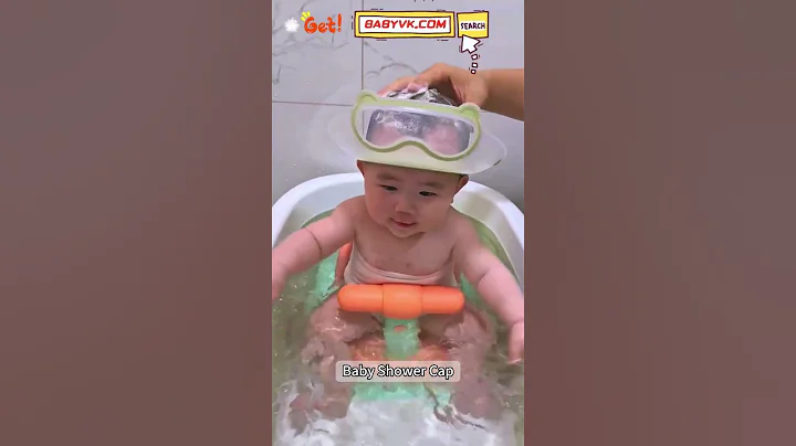Baby Shower Cap: No More Tears & Water in Eyes While Washing Hair #CuteBaby #BabyCare