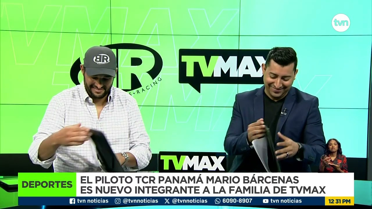 El piloto panameño Mario Bárcenas forma parte de la familia TVMAX