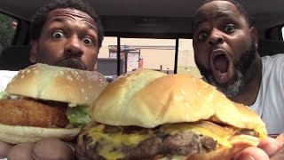 Burger King Extra Long Philly Cheeseburger Fish Sandwich