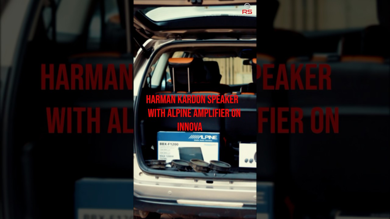 Harman Kardon speaker upgraded in Innova | Harman Kardon Audio upgrade | Rscarpremium | 9743767910