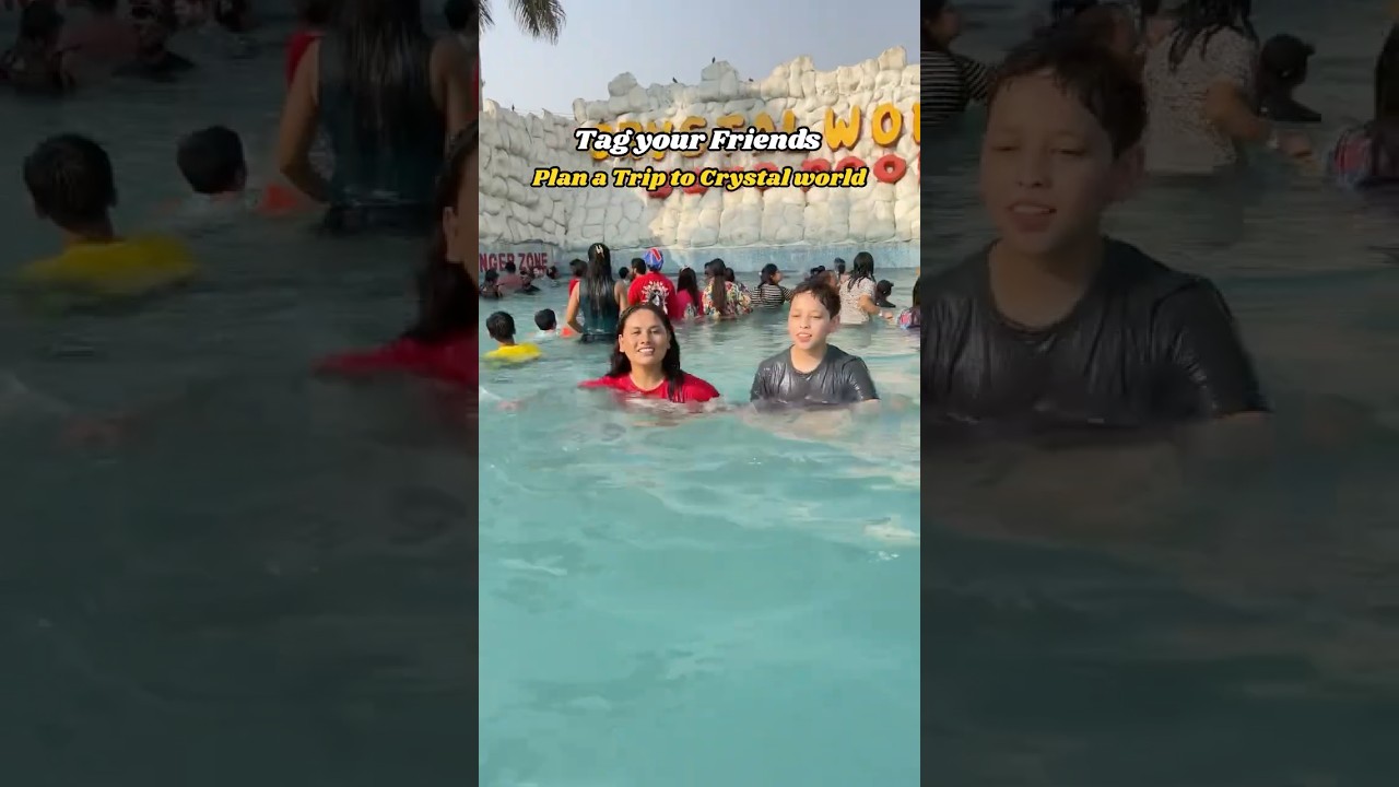 Enough planning in the group chat — ab time hai Crystal World jaane ka!