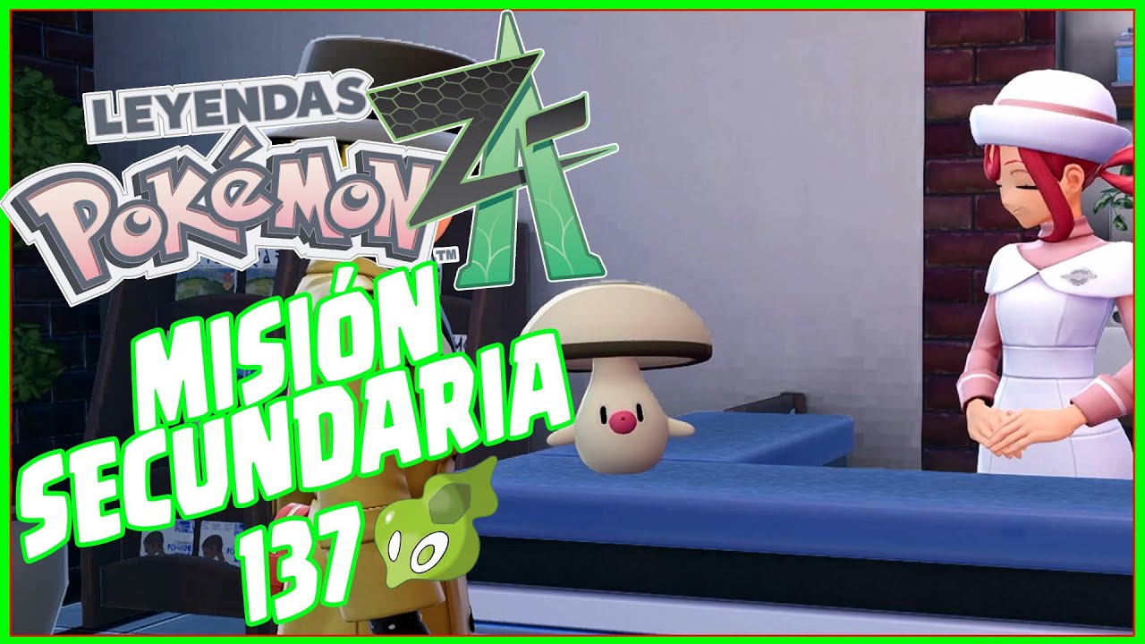MISIÓN SECUNDARIA 137 | LEYENDAS POKÉMON Z-A | AUMENTO DE VENTAS CON FOONGUS