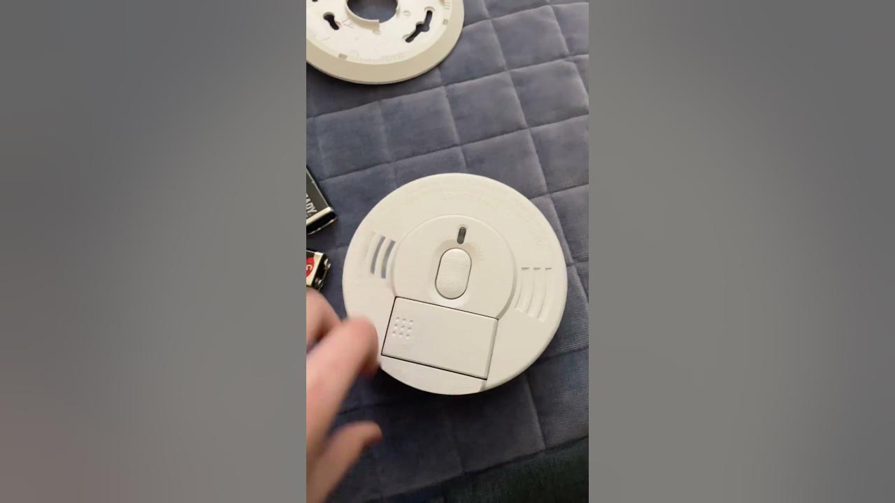 Kidde i12060 Smoke Alarm Test YouTube