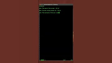 Linux Shell Script - Special Variables #008 #shorts
