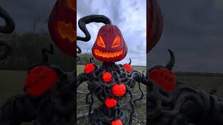 Halfway to Halloween!!!! HOME DEPOT 2026 6.5ft  Grounds Pumpkin Vine Creature CODE ORANGE DEMO LIVE