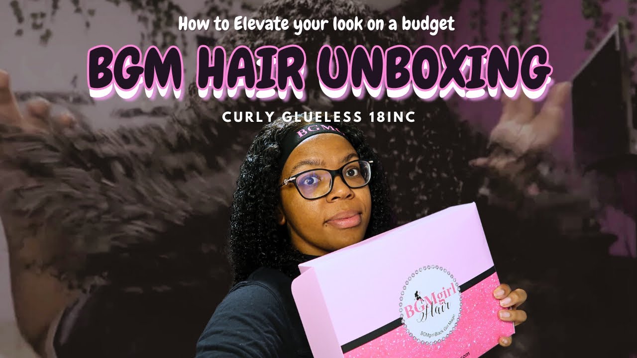 BGM HAIR Curls for Days Glueless wig -Quick & easy install-