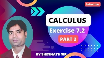 CLASS 12TH MATH INTEGRATION  CHAPTER 7.2  CLASS 05 #sheshnathsir #gopalganj #Bihar