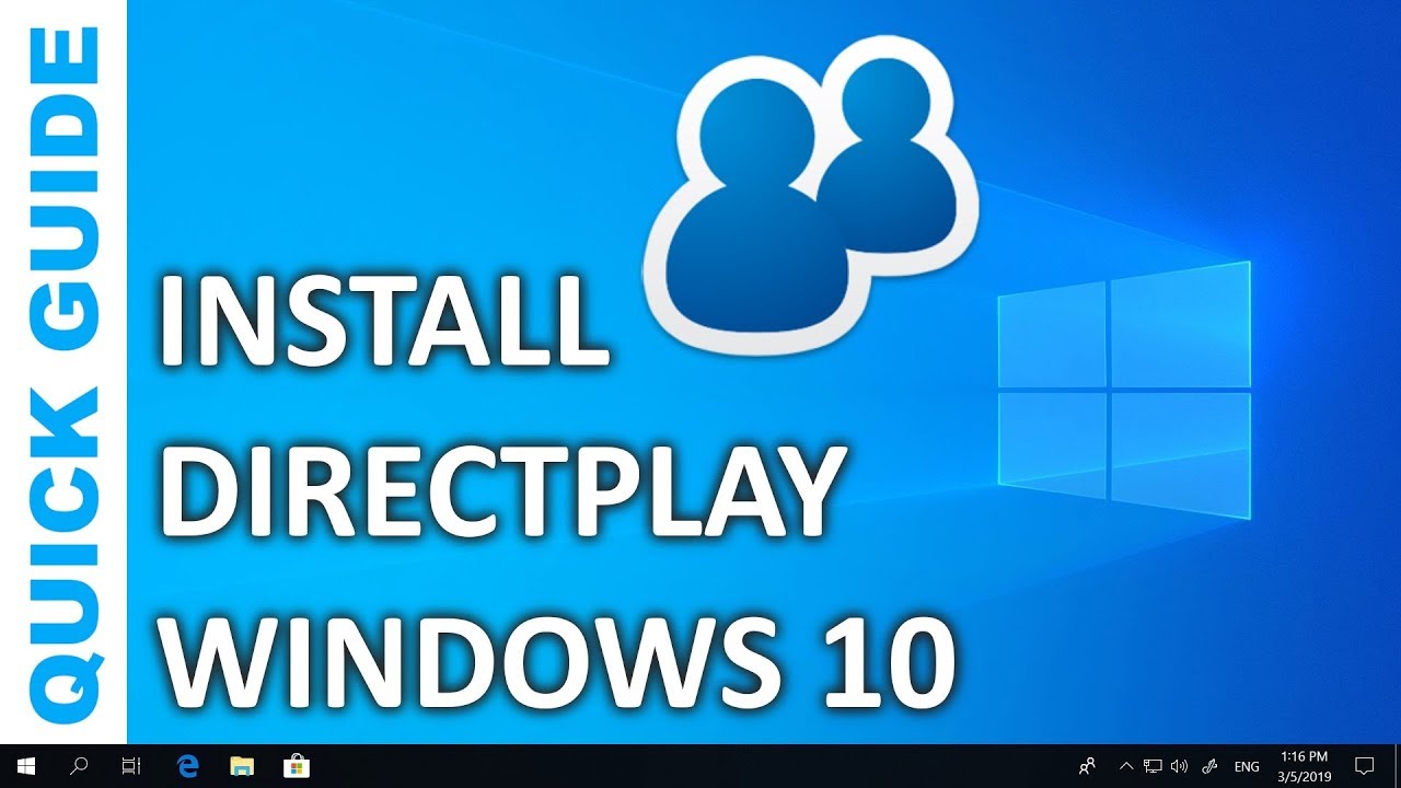 windows 10 direct play install