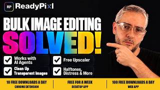 Free Bulk Image Editor for Print on Demand: ReadyPixl Full Walkthrough (Web, Chrome & Desktop) screenshot 3