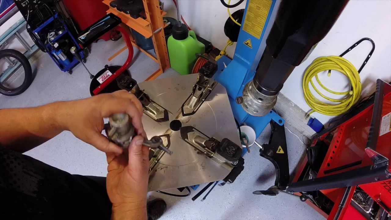 DCMoto motorcycle tire mount and balance YouTube