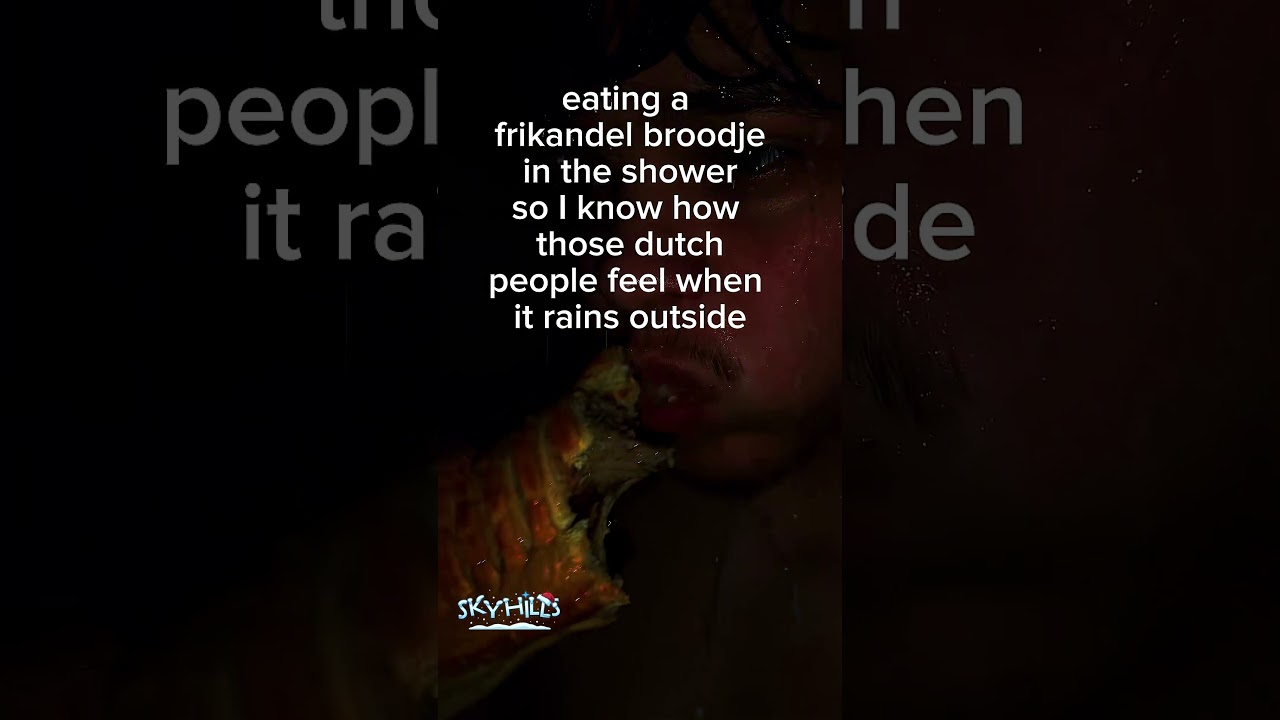 real zwaar leven😭 #frikandel #regen #douche #nat #nlmemes #shorts