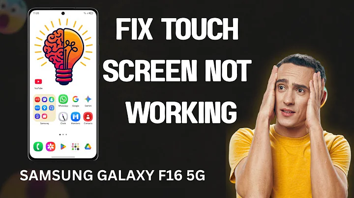 How to Fix Touch Screen Not Working On Samsung Galaxy F16 5G | Full Solutions!