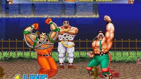 mugen - Franco Bash vs Mike Haggar