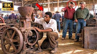 98. The Co-op Wrote Off a Black Boy’s 60 Acres of Sunflowers… Then His Oil Press Paid Off the Fa