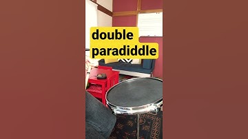 #doubleparadiddle #paradiddle #stickcontrol #snaredrum #drums #drumpractice