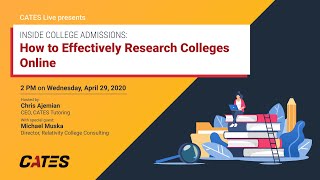 Inside college admissions: how to effectively research colleges online