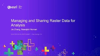 Managing and Sharing Raster Data for Analysis Wealth