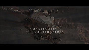 Constructing The Ornithopters - Dune (2021) Special Feature