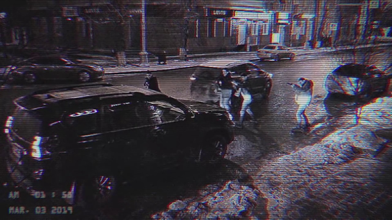 Расстрел автомобиля видео