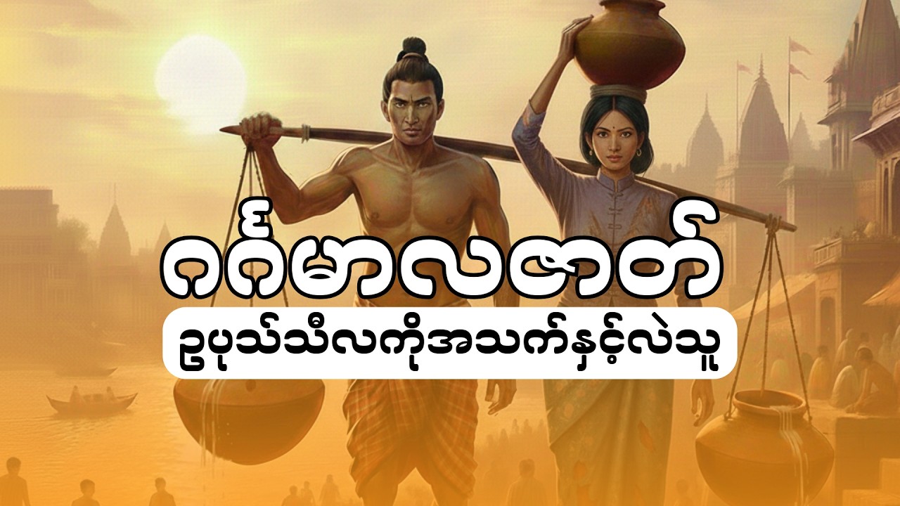 (၃)ဂင်္ဂမာလဇာတ်(ဥပုသ်သီလကို အသက်နှင့်လဲသူ)