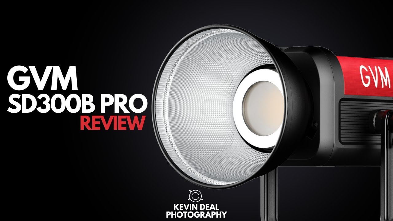 GVM SD300B Pro LED Light Review YouTube