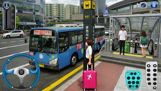 New Blue Bus Helped Me Escape The Metro Station - 3D Driving Class Android Gameplay 2026 screenshot 4