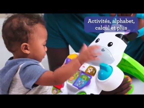 Fisher-Price Mon Trotteur Zèbre Parlant français…