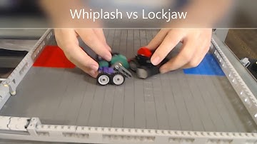 Lego Battlebots Whiplash vs Lockjaw