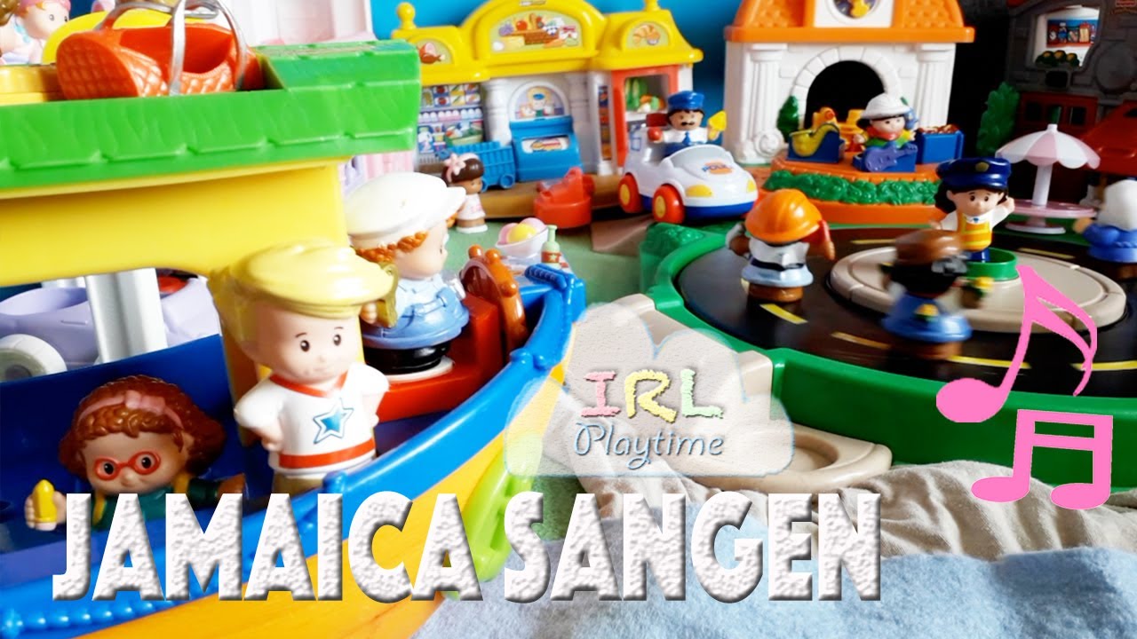 Jamaica sang | Dansk Børnesang | Vi danser hele natten på Jamaica | IRLplaytime