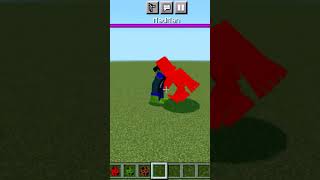 Minecraft Hulk Vs Madmanmadman youtubeshorts minecraftmod minecraftpe minecraftmeme 