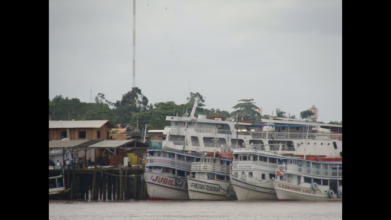 Transporte Fluvial na Amazônia YouTube