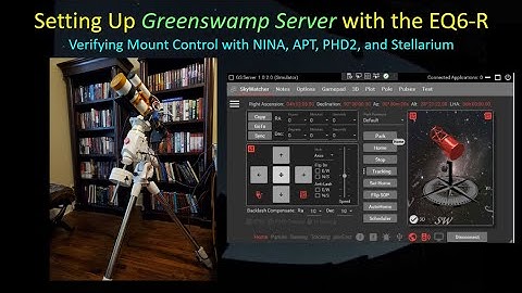 Setting Up GreenSwamp Server with the Skywatcher EQ6-R Mount