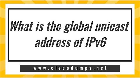 【ThinkMo】What is the IPV6 global unicast address#Cisco #CCNA #CCNP #CCIE #network